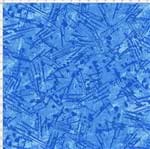 Tecido Estampado para Patchwork - Fantasia Airton Spengler: Textura Azul (0,50x1,40)