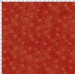 Tecido Estampado para Patchwork - Floral Doodle Vermelho Claro (0,50x1,40)