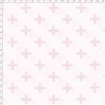 Tecido Estampado para Patchwork - Monochrome Cross Rose (0,50x1,40)