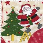 Tecido Estampado para Patchwork - Natal Painel Botas Papai Noel (1,40x0,60)