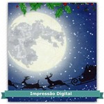 Tecido Estampado para Patchwork - Painel Noite de Natal Digital DN030 (0,45x1,40)