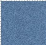 Tecido Estampado para Patchwork - Roda de Cores Micro Geométrico Fundo Azul (0,50x1,40)