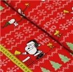 Tecido Estampado para Patchwork - Snoopy: Snoopy Christmas (1,50x0,60)