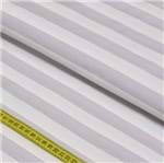 Tecido Estampado para Patchwork - Stripes: Cinza (0,50x1,50)