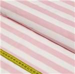Tecido Estampado para Patchwork - Stripes: Rosa (0,50x1,50)