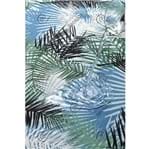 Tecido Impermeável Acqua Linea Palm Azul - 1,40m de Largura
