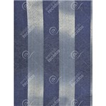 Tecido Jacquard Azul Escuro Listrado Luxo - 2,80m de Largura