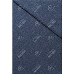 Tecido Linen Look Azul Carbono - 1,45m de Largura