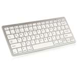 Teclado Sem Fio Bluetooth Keyboard Branco BK-3001