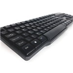 Teclado USB Preto Standard Keyboard K305-B com Ç Abnt2