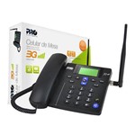 Telefone Celular Rural Fixo 3G Procs-5030 Proeletronic