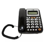 Telefone com Fio OHO-5004CID Identificador de Chamadas