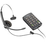 Telefone com Headset Plantronics Practica T110