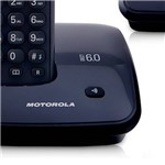 Telefone DECT Sem Fio Digital com Identificador de Chamadas e 2 Ramais Auri 2000-MRD3 Motorola