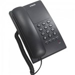 Telefone Digital de Mesa C/ Fio Vtc105b Preto Vtech