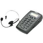 Telefone Headset Operador com Identificador Multitoc
