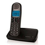 Telefone Sem Fio Alcatel XL250 6.0 com Identificador de Chamadas - Preto