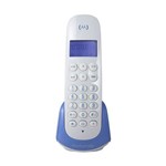 Telefone Sem Fio Digital Motorola MOTO700B 5 Toques Branco e Azul
