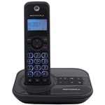 Telefone Sem Fio Gate 4500SE com Secretária Eletrônica, IC, Viva-Voz, Visor Preto - Motorola