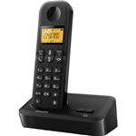 Telefone Sem Fio Philips Preto D1501B/BR com Identificador de Chamadas