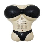 Telefone Temático SuperModel Mulher de Biquini Preto AR5055