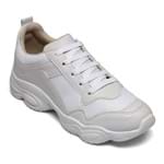 Tênis Dad Sneaker Looshoes Pelisse Branco/Branco 056 K