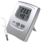 Termo-Higrômetro Digital Incoterm Temperatura Int/Ext Max/Min e Umidade Interna