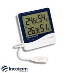 Termo-higrômetro Digital Temperatura Interna, Externa e Umidade Interna 7664 Incoterm
