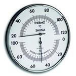 Termo-Higrômetro para Sauna Alemão Visor Grande Incoterm