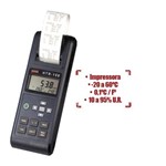 Termohigrômetro Termômetro Termo Higrômetro Temperatura Umidade Sem Certificado Htr-158 Instrutherm