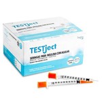 Testject Seringas para Insulina com Agulha (29g) - Testline - Código: Fis1001