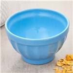 Tigela Bowl de Cerâmica Retrô 570ml Azul Azul
