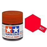 Tinta Acrilica Tamiya X-27 Clear Red