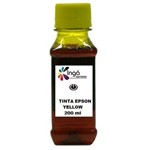 Tinta Epson T081420 T081 T0814 | 1410 1430w | Universal Sublimática Amarelo | Compatível 200ml | Ingá