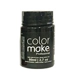 Tinta Facial Color Make Liquida Profissional 80ml Preto