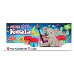 Tinta Guache 015ml 06 Cores Neon Koala Delta Estojo