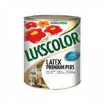 Tinta Látex Fosco Branco Premium Lukscolor 0,9l