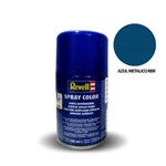 Tinta Revell Spray Plastimodelismo/bolha Azul Metalico Rbr