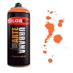 Tinta Spray Arte Urbana Colorgin 400ml Laranja Marte - 968