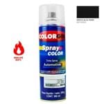 Tinta Spray Automotiva Colorgin Preto Alta Temperatura 300mL