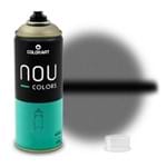 Tinta Spray Colorart Nou Colors para Grafiteiros - 400ml - Preto Transparente