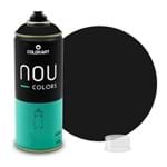 Tinta Spray Colorart Nou Colors para Grafiteiros - 400ml - Preto