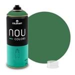 Tinta Spray Colorart Nou Colors para Grafiteiros - 400ml - Verde Escuro
