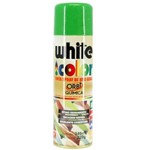 Tinta Spray de Uso Geral White Color Verde Brilhante Orbi Química 340ml / 220g