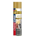 Tinta Spray Metálica Dourada 400ml Chemicolor