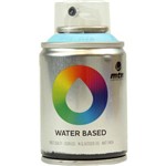 Tinta Spray Montana Colors Mtn Water Based 100 Ml Phthalo Blue Light Rv-29