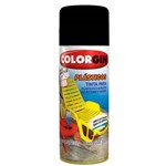 Tinta Spray Plástico Colorgin 350 Ml Preto Fosco - 1511