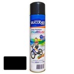 Tinta Spray Preto Fosco Eucatex