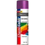 Tinta Spray Uso Geral Violeta Escuro 400ml Chemicolor