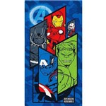 Toalha de Banho Aveludada Marvel Avengers - Lepper